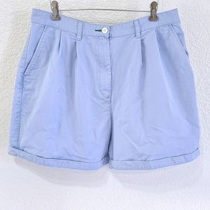 Vintage Y2K Tommy Hilfiger Powder Blue High Waist Shorts